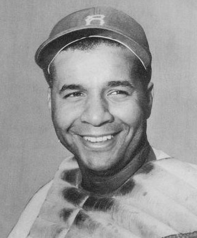 Roy Campanella in his Brooklyn Dodgers cap.